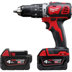 Milwaukee M18 BPD-402C Heavy Duty Combi Kit 2 x 4.0Ah